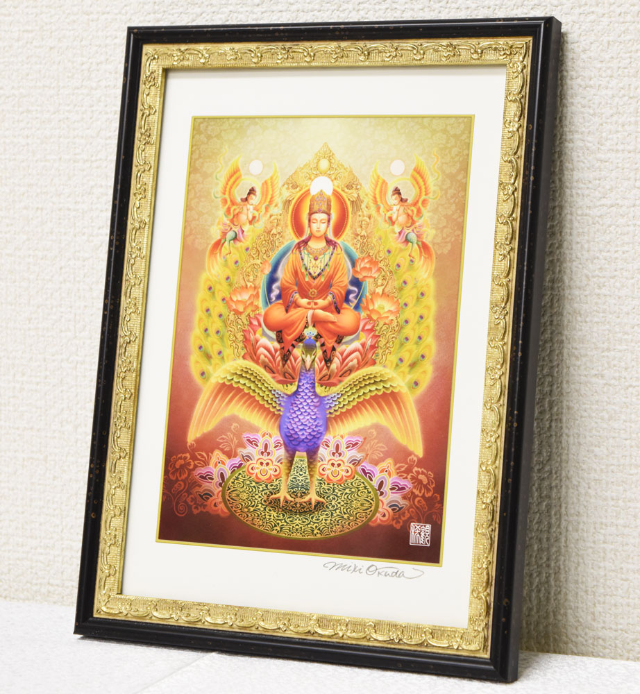 日本の密教カード 版画ss 阿弥陀如来 日本のオラクルカード タロットカード全集オンラインストア