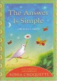The Answer is Simple Oracle Cards by Sonia Choquette 海外版 (中古