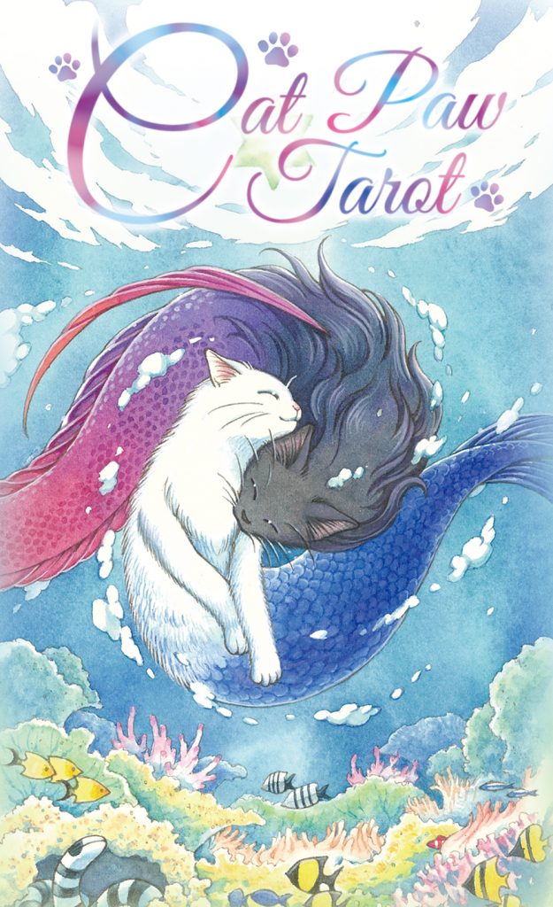 【新品☆未開封品】可愛い動物たちのタロット♪銀縁☆ステッチイラスト柄 ぽてねこタロット「新装版」 - Poteneko Tarot の通販