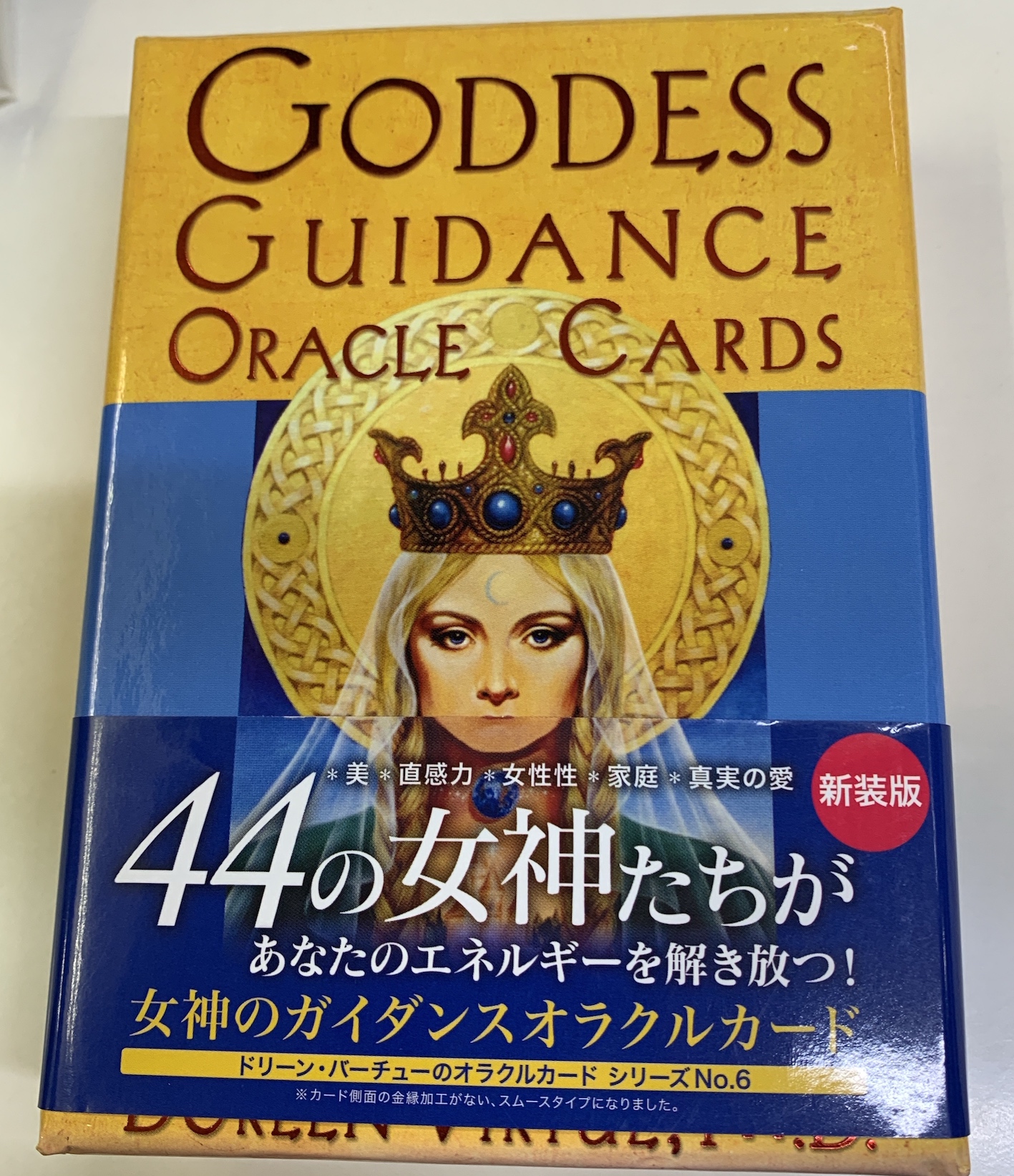 新品 未開封 女神のガイダンスオラクルカード 金縁 日本語版 正規品 