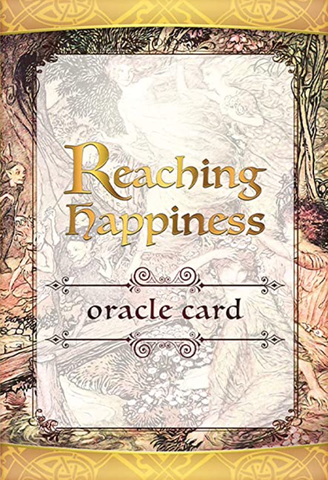 リーチング ハピネス オラクルカード 日本語解説書付き [ Reaching Happiness Oracle Card ] （中古-良い）