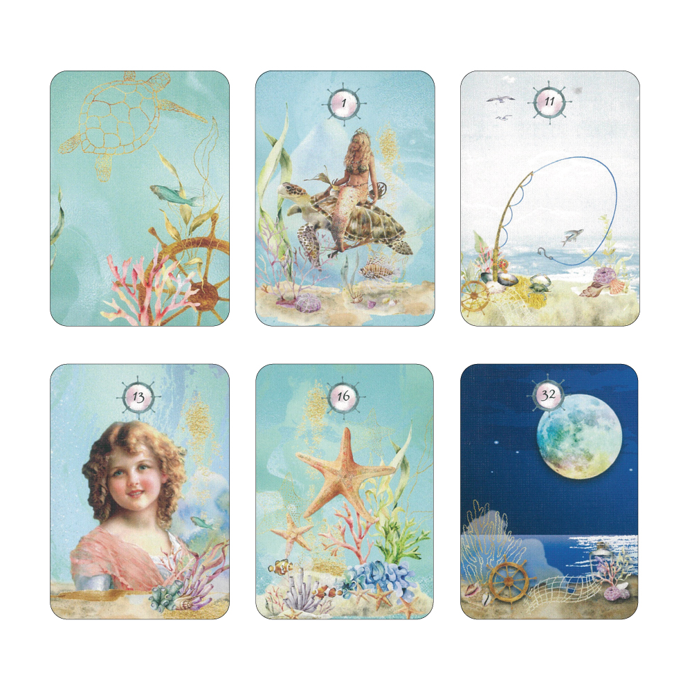 【在庫切れ】トランクィル・シー・ルノルマン（ミニ）[Tranquil Sea Lenormand (Mini)]