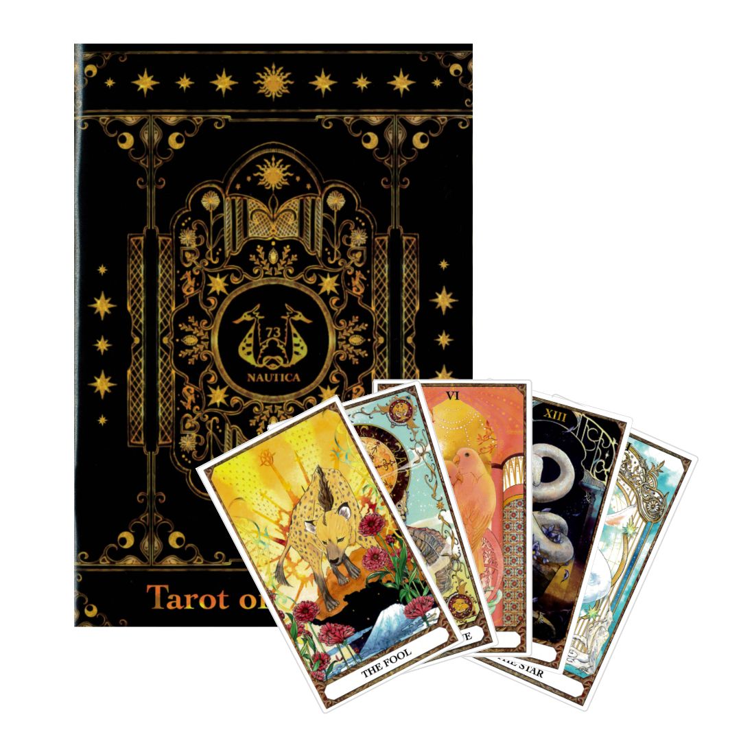 【限定】『Tarot of Nautica～異国のタロットカード～』特製ガイドブック＋カードセット✴︎著者サインカード付き（2023年6月）