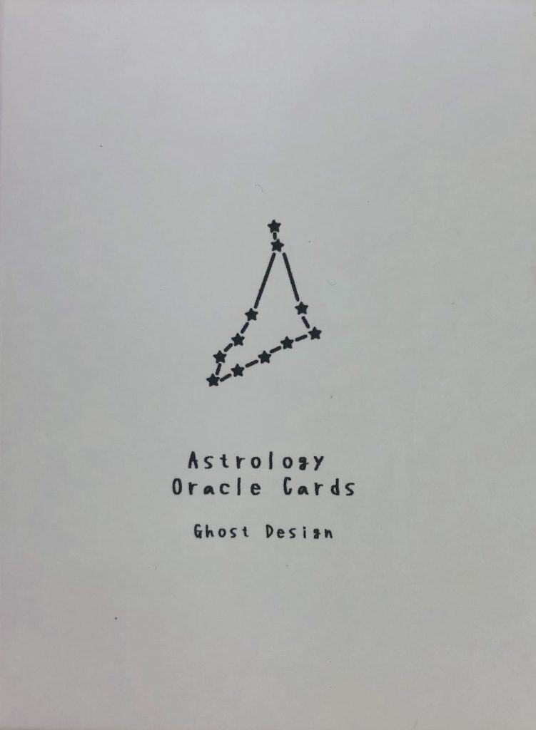 アストロロジーオラクルカード ゴーストデザイン [ Astrology Oracle Card Ghost Design ] 英語版（中古 ...