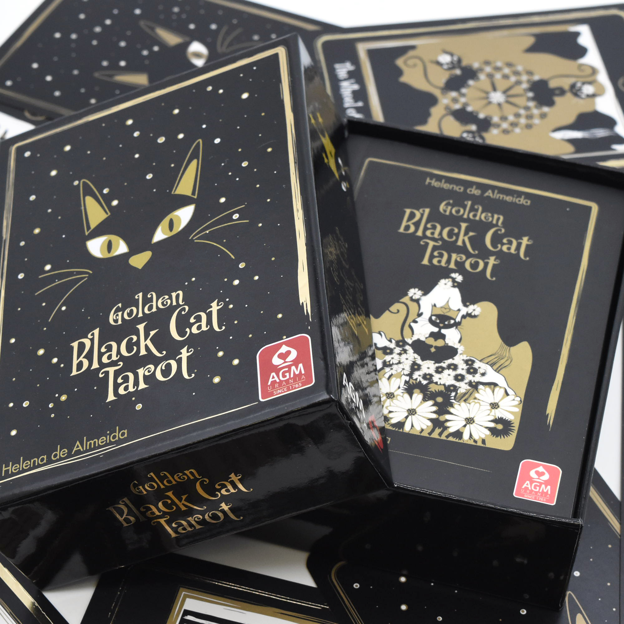 ゴールデンブラックキャットタロット[ Golden Black Cat Tarot ]〈AGM 