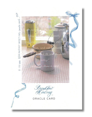am6:00 Breakfast Meeting Oracle Card  （エーエムシックスブレークファーストミーティングオラクルカード）（2025年2月発売）