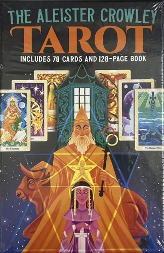アレイスタークロウリータロット [The Aleister Crowley Tarot Book & Card Deck (Sirius Oracle Kits)]  海外版  (中古-良い）