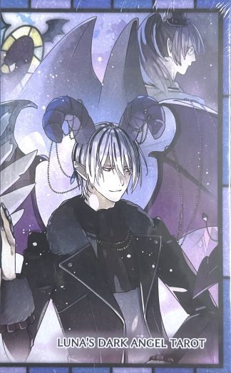 ルナズ ダーク エンジェルタロット[ Luna’s Dark Angel Tarot ] 日本語版（中古-ほぼ新品）＊未開封品