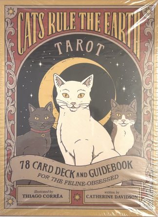 ｷｬｯﾂ ﾙｰﾙ ｻﾞｱｰｽ ﾀﾛｯﾄ[ Cats Rule the Earth Tarot ] 海外版 ( 中古-ほぼ新品)＊未開封品