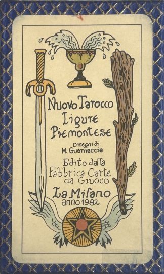 ﾆｭｰ･ﾀﾛｯｺ･ﾙｸﾞﾚ･ﾋﾟｴﾓﾝﾃｰｾﾞ [ Nuovo Tarocco Ligure Piemontese ] 海外版（中古-良い/ Vintage）1982