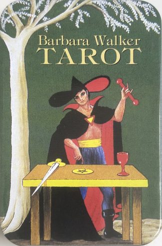 ﾊﾞｰﾊﾞﾗ･ｳｫｰｶｰ･ﾀﾛｯﾄ (缶入り) [ Barbara Walker Tarot in a Tin ] 海外版 (中古-良い)