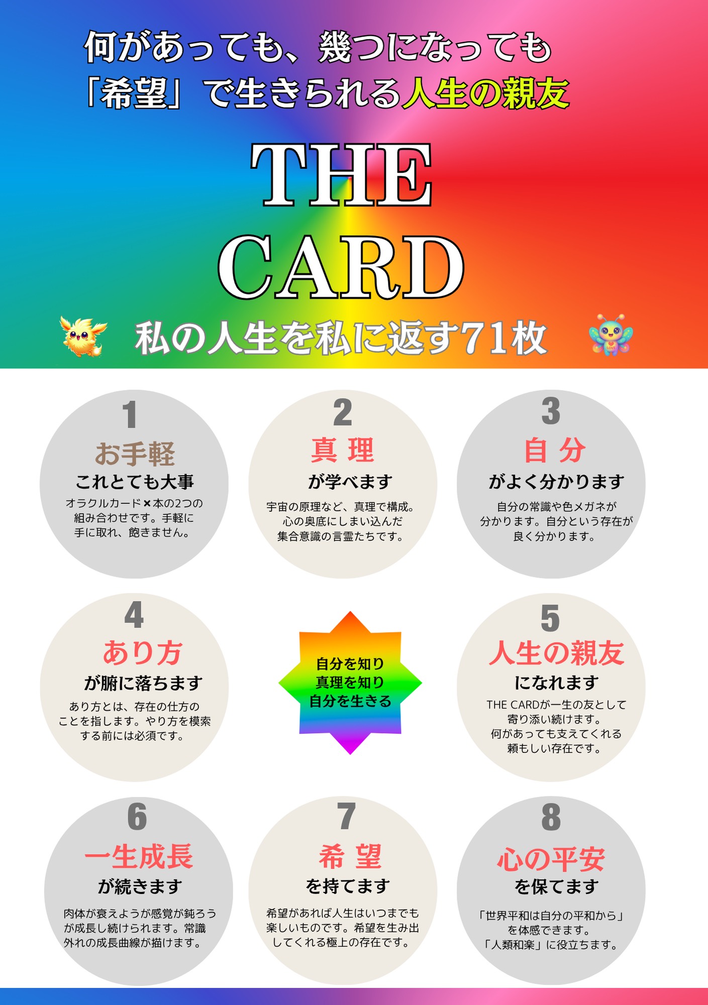 THE CARD & THE BOOK セット（2025年7月発売） | 日本のオラクルカード 
