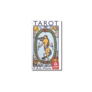 ライダーウェイト タロット ミニ〈AGM〉[Rider Waite Tarot Mini / AGM  ] (中古-良い）