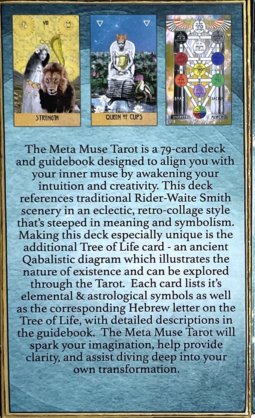 メタ ミューズ タロット [ THE META MUSE TAROT ] 海外版 (金縁