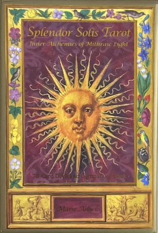 スプレンダー ソリス タロット [ Splendor Solis Tarot ] 海外版（中古-良い） ＊カード未使用品