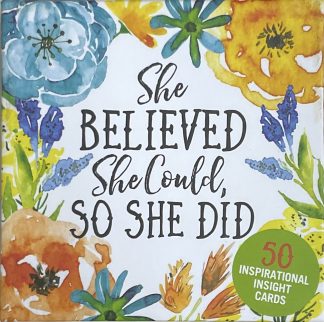 シー ビリーブド シー クッド ソー シー ディド インサイド カード [ She BELIEVED She Could, SO SHE DID INSIGHT CARDS ] 海外版 (中古-良い）