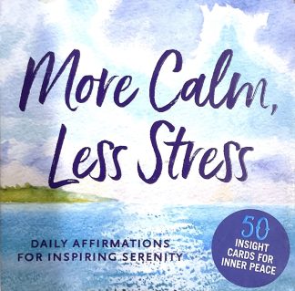 モア カルム レス ストレス [More Calm, Less Stress  Insight Cards ]  海外版（中古-良い）