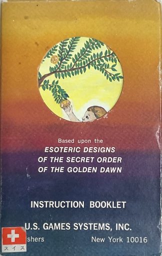 ゴールデン ドーン タロット デッキ [GOLDEN DAWN TAROT DECK ] 海外版 〈旧版〉(中古-可）