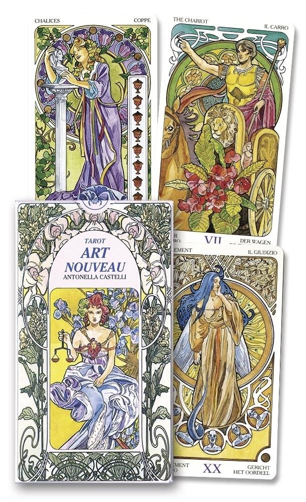 ｱｰﾙ ﾇｰｳﾞｫｰ ﾀﾛｯﾄ [ Tarot Art Nouveau ] 旧パッケージ 海外版（中古-可