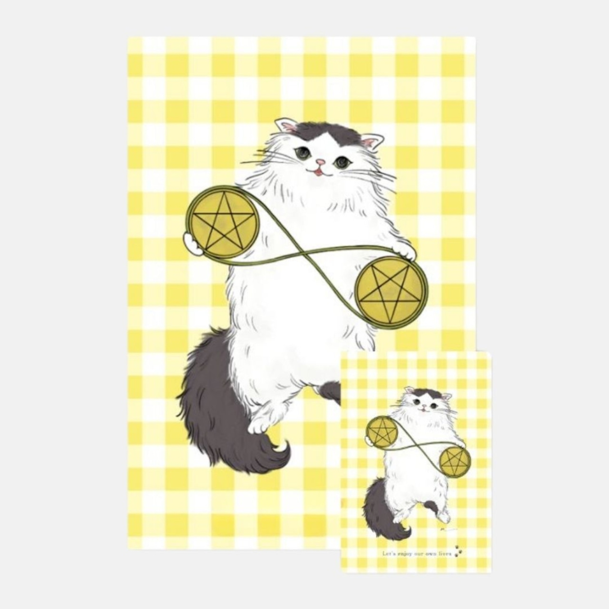 【4/2 発売】ペンタクル2な猫のクリアファイル ポストカード付き【予約商品】 - 画像 (2)
