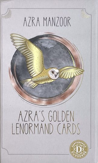 アズラズ ゴールデン ルノルマンカード [ AZRA'S GOLDEN LENORMAND CARDS ] 海外版 (金縁) (中古-可）