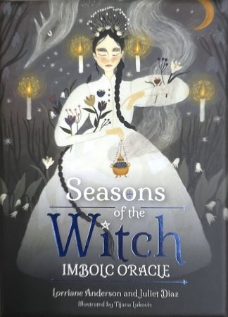 シーズン オブ ザ ウィッチ インボルク オラクル [ Seasons of the Witch IMBOLC ORACLE ] 海外版 (青銀縁)  (中古-可）