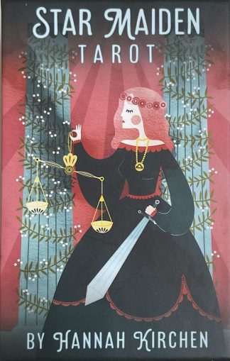 スター メイデン タロット [ STAR MAIDEN TAROT ] 海外版 (青銀縁)（中古-良い）