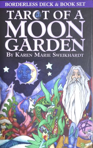 タロット オブ ムーン ガーデン [ TAROT OF A MOON GARDEN ] 海外版 (紫銀縁)（中古-良い）