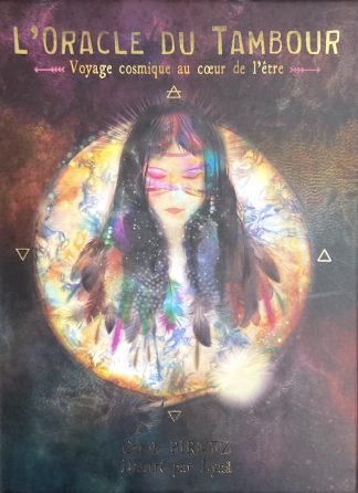 シャーマン ドラム オラクルカード [L'ORACLE DU TAMBOUR ]  海外版 (金縁)  (中古-良い）