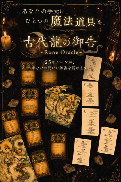 【10/8 発売】古代龍の御告〜Rune Oracle〜【予約商品】 - 画像 (2)